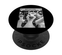 Unicornio Último Día De Escuela Vacaciones De Verano Divertido Meme Selfi PopSockets PopGrip Adhesivo