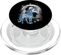 Unicornio Unicornio Caballo Niña Figura de cuento de hadas PopSockets PopGrip para MagSafe