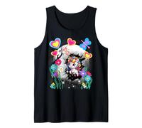 Unicornio Unicornio Criaturas Míticas Bosque Animales Fábricos Niños Retro Camiseta sin Mangas