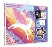 Unicornios arcoiris. Estuche de artista: 5 activités (Manualidades creativas)