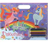Unicornios (Colorea con lápices)