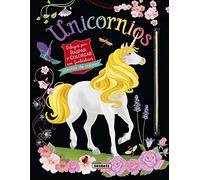 Unicornios. Dibujos para raspar y colorear – Susaeta – Amarillo
