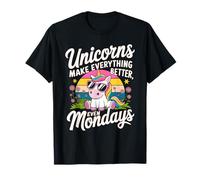 Unicornios Hacen Que Todo Sea Mejor Amante de los Animales Lindo Unicornio Camiseta