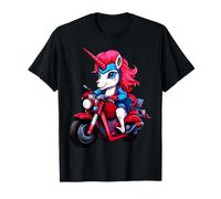 Unicornios Motocicleta Camiseta