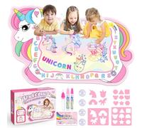 Unicornios Pizarra Mágica Niñas Juguetes 1-6 Años Tapete Mágico Niñas Regalos Cumpleaños Juegos Educativos