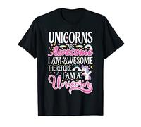 Unicorns Are Awesome I'm A Unicorn Funny Rainbow girl Gift Camiseta