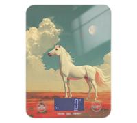 Unicorns Fantasy Style Keto - Báscula para alimentos, 11 libras/1 onzas, 5 kg/5 g, báscula digital de peso de cocina inteligente con 4 unidades para hornear, dieta, jabón, pesa para comida