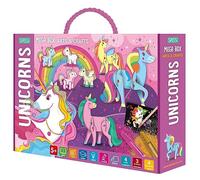 Unicorns. Mega box arts & crafts. Ediz. a colori. Con Prodotti vari (Sassi junior)