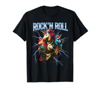 Unicorns Rock and Roll Band, Unicorn Guitar Music Band Camiseta