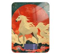 Unicorns Ukiyo-e Style - Cuenta de calorías a escala pequeña para alimentos, 11 libras/5 g, escala precisa de 5 kg/5 g, gramo con 4 unidades para dieta, especias, hornear, para alimentos