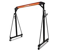 Unicraft Soporte tipo pórtico Portal portátil PK 1 (6172100) – 1 tonelada, Alt. máx. 3600 mm