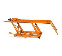 MESA ELEVADOR PARA MOTOS 450 KG TALLER MOTOCICLETAS SCOOTER BASE AMPLIA RAMPAS