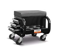 Unicraft MH-S 3 6201903 - Taburete de taller (con cajones, hasta 120 kg, 367 x 400 mm)