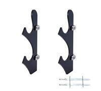 UNICRAFTALE 1 juego de soporte de sable láser negro soporte de pared de acrílico soporte de pared para sable láser expositor para espadas regalo para coleccionistas de sables láser