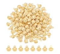 UNICRAFTALE 150 encantos en forma de concha, conchas doradas, encantos de playa, verano, océano, colgante, pulseras, collares