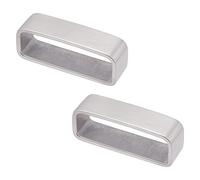UNICRAFTALE 2 Unids Anillo de Cinturón Acero Inoxidable Belt Loop 45x12x17mm Hombres Cinturón Hebilla Cinturón Keeper para Hombres Cinturón Fijación Hombres Cinturón Hebilla Accesorios