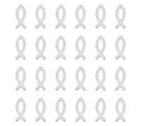 UNICRAFTALE 24 Piezas Encantos de Peces Huecos de Metal Acero Inoxidable Colgantes de Animales del Mar Océano para Hacer Joyería de Brazaletes y Tobilleras DIY 11x4.5x1mm