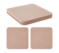 UNICRAFTALE 4 bates cuadrados de arcilla de cerámica de 25 cm para rueda de cerámica, tabla de cuña portátil de arcilla con herramientas construidas para manualidades, artes y cerámicas