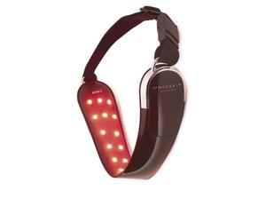 Unicskin Máscara LED para Cuello y Mentón - Terapia de Luz Roja, Reafirmante, Antiarrugas, Reductor de Papada, 1 Pieza