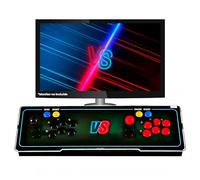 Unicview Pandora Box 3D, Retro Consola Maquina recreativa Arcade Video, Joystick Arcade, Versiones Originales Juegos Retro, Incluye Juegos 2D y 3D. Función de Guardar Partida, Pandora_5000