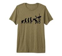 Unicycle Unicyclist Ciclismo Bicicleta Acrobacias Circo Unicycle Camiseta Premium