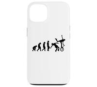 Unicycle Unicyclist ciclismo Bicicleta Acrobacias Circo Unicycle Carcasa para iPhone 13