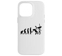 Unicycle Unicyclist ciclismo Bicicleta Acrobacias Circo Unicycle Carcasa para iPhone 14 Pro Max