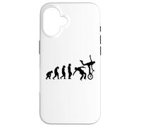 Unicycle Unicyclist ciclismo Bicicleta Acrobacias Circo Unicycle Carcasa para iPhone 16