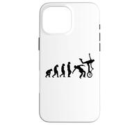 Unicycle Unicyclist ciclismo Bicicleta Acrobacias Circo Unicycle Carcasa para iPhone 16 Pro Max