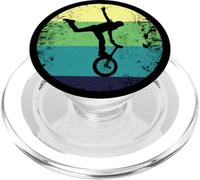 Unicycle Unicyclist Ciclismo Bicicletas Artista Circo Vacaciones PopSockets PopGrip para MagSafe