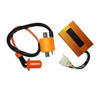 Unidad CDI para Motocicleta Caja Bobina De Encendido De Caja CDI De CA De 12V Y 6 Pines De Rendimiento para Motocicleta ATV Go Kart con Motor para CG 125cc 150cc 200CC