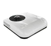 Unidad de Aire Acondicionado en la Azotea, Aire Acondicionado Montado en el Techo de 12 V/24 V Para Vehículos Recreativos con Control Inteligente de Temperatura, Sistema de Protección de Ba white 12v