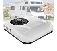 Unidad de aire acondicionado para RV, sistema de refrigeración silencioso para camiones, remolques, autobuses y furgonetas con control remoto, fuente de alimentación de 24 V