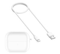 Unidad de almacenamiento de carga con indicadores LED de batería y diseño de absorción de golpes para Buds 3 R530 accesorios móviles