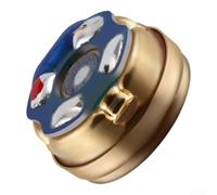 Unidad de altavoz DIY de 10 mm con diafragma compuesto DLC LCP CNT, impedancia de 16 ohmios, respuesta amplia de 20 Hz-20 kHz, imán NdFeB, para reparación de controladores de auriculares HiFi