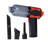 Unidad de aspiradora portátil compacta inalámbrica: herramienta de limpieza recargable sin cables, máquina de succión de alta potencia, construcción de mango ergonómico | Interior Del Coche Sofá Colch