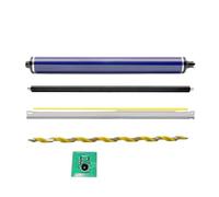 Unidad de batería DC250 Color Compatible con DC 240 242 250 252 260 WC 7655 7665 7675 Incluye Limpieza OPC Drum PCR Rollo de Carga OEM 013R00603(1SETcolor)