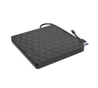 Unidad de BLU-Ray Externa 3D Compatible con Discos 50 GB, Reproductor CD/DVD/RW, grabadora y lectora for portátiles Windows 7/8/10/11 MacOS