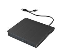 Unidad De BLU-Ray Externa Compatible con Discos 50 GB, Grabadora 3D Portátil Ahorro De Espacio