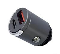 Unidad de carga para automóvil de 100 W con salidas USB-A y USB-C PD y estructura de montaje oculta compatible con redes de alimentación automotriz de 12 V 24 V