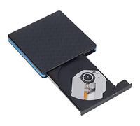 Unidad de CD DVD Externa, Unidad Regrabadora de CD DVD Ultradelgada Portátil con USB3.0 USB2.0 Tipo C, Compatible con CD DVD VCD Y Otros Formatos, Grabadora de CD de Unidad de Disco óptico para PC por