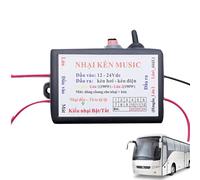 Unidad de control de sonido - Controlador de frecuencia de audio Relè Musical Relson, Ajuste ajustable con botones metálicos para motocicletas motorizadas | Silla de trompetas eléctricas