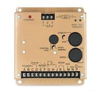 Unidad de control electrónica ESD5570E del regulador de velocidad para generador diesel, regulador de velocidad ajustable con protección contra exceso de velocidad y carcasa metálica
