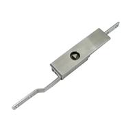 Unidad de control industrial, solenoide de acero inoxidable, cerraduras eléctricas, cerradura de control de varilla for cerradura de gabinete MS821, 1 unidad(Glass door)