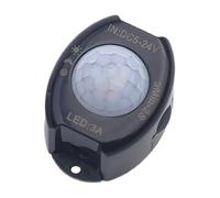 Unidad de detección Humana Simple con Orificio de 21 mm con Ajuste de retardo de 2 S a 5 M Interruptores de Control de iluminación Detección de Movimiento Interruptores transductores IR Inteligentes