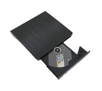 Unidad de disco externa - Unidad de reproductor de disco USB para computadora | Lector y escritor de unidad de disco de transferencia de datos de alta velocidad para computadoras portátiles, de escrit