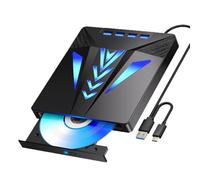 Unidad de disco externo USB tipo C para portátil USB3.0 USB2.0 reproductor de disco para portátil ROM unidad de disco portátil escritor portátil ligero y portátil