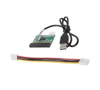 Unidad de disquete - Adaptador convertidor USB de 20 cm, de | disquete externo de 1,44 MB, conector de disco USB Plug and Play para laptop, computadora, copia de seguridad de datos, d