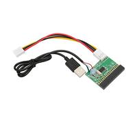 Unidad de Disquete USB, Adaptador de Cable de 34 Pin a USB Lector de Disquete con Adaptador de Cable de 34 Pin a USB Unidad de Disquete Externa para Unidad de Disquete de 1,44 MB