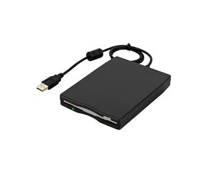 Unidad de Disquete USB Unidad de Disquete Externa USB de 3,5 Pulgadas Unidad de Disquete USB FDD PortáTil de 1,44 MB y para PC Windows XP